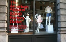 American Apparel Factory stores New York